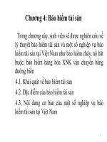 bài giảng bảo hiểm đại cương   bảo hiểm tài sản