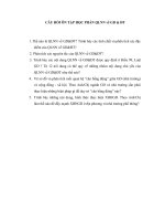 Câu hỏi ôn tập môn QLNN về GD&ĐT