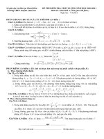 De Thi thu toan lan 2 khoi A chuyen lam son