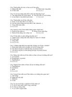 cau hoi trac nghiem sinh 10