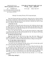 Công văn hướng dẫn khảo sát học kì II năm học 2010   2011