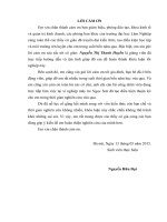 Đề xuất một số giải pháp nhằm gia tăng giá trị trong chuỗi giá trị sản phẩm mây tre đan tại xí nghiệp mây tre đan ngọc sơn, hà nội