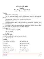 Giáo án tiếng việt 3 tuần 20 bài tập đọc   trên đường mòn hồ chí minh 