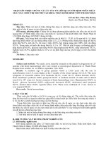 nhận xét triệu chứng và các yếu tố liên quan tới bệnh nhân chảy máu não điều trị nội chú tại khoa thần kinh bệnh viện thanh nhàn 