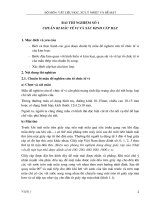 BÀI GIẢNG bộ môn vật LIÊU học, xử lý NHIỆT và bề mặt