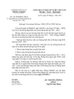 Công văn 158/PGD&ĐT THCS tặng sách cho con thương binh liệt sĩ năm học 2011   2012