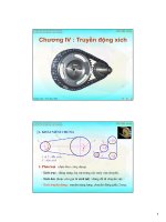Bài giảng chương 4 truyền động xích 