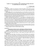 nghiên cứu nồng độ pro b type natryuretic peptide pro bnp của bệnh nhân suy tim mạn 