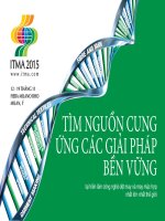 khám phá các giải pháp bền vững tại sự kiện itma 2015