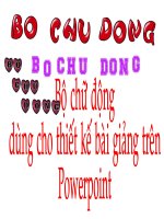 ẢNH ĐỘNG VỀ CHỮ VÀ SỐ