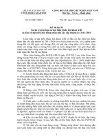 Hướng dẫn tuyên truyền bầu cử