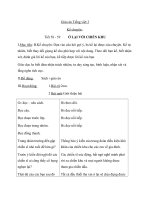 Giáo án tiếng việt 3 tuần 20 bài kể chuyện   ở lại với chiến khu 