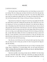 Đánh giá tác động môi trường công ty TNHH khai thác chế biến gỗ