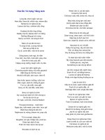 Thơ ôn từ vựng tiếng anh 