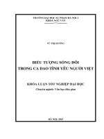 Biểu tượng sóng đôi trong ca dao tình yêu người việt