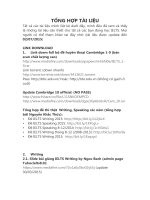 Tổng hợp các nguồn học IELTS