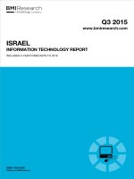 Israel information technology report   q3 2015 