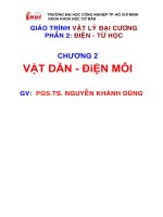 Vật dẫn cân bằng tĩnh điện   tài liệu, ebook, giáo trình, hướng dẫn