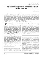 Một dấu mốc về sự hiện diện của văn học korea ở việt nam thế kỷ XV bị quên lãng 