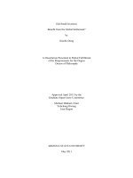 Did small investors benefit from the global settlement 