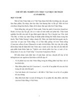 NGHIÊN cứu THỰC vật học CHI TRÁM (CANARIUM)