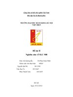 Nghiên cứu trạm trộn bê tông sử dụng PLC rockwell