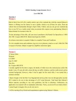 TOEIC reading comprehension test4 level500 700 