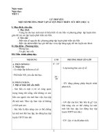 giáo án thể dục lớp 9 năm học 2015 2016 