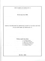 Những vấn đề kinh tế, chính trị, xã hội, và văn hóa chủ yếu ở các nước khu vực đông bắc á 