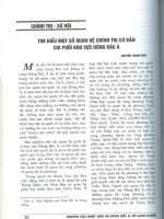 Tìm hiểu một số quan hệ chính trị cơ bản chi phối khu vực đông bắc á 