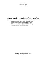 Một số giải pháp đẩy mạnh việc áp dụng VietGAP trên cây rau tại tỉnh lâm đồng 