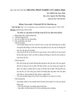 đề tài chợ tự phát ở thành phố hồ chí minh hiện nay 