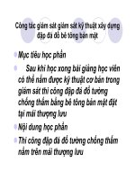 bài giảng giám sát thi công đập đá đổ