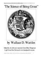 The science of being great