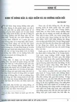 Kinh tế đông bắc á đặc điểm và xu hướng biến đổi 