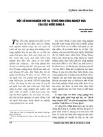 Một số kinh nghiệm rút ra từ mô hình công nghiệp hoá của các nước đông á 