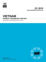 Vietnam freight transport report   q1 2010 