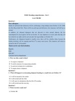 TOEIC reading comprehension level700 900 test3 