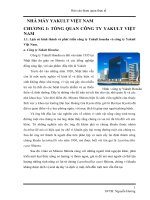 báo cáo tham quan nhà máy sản xuất sữa chua uống yalkul