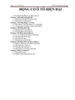 BG động cơ ô tô hiện đại