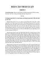 Ảnh hưởng của khủng hoảng kinh tế đến thị trường bảo hiểm Việt Nam.