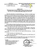 Hướng dẫn nội dung ôn tập cho thí sinh diện xét tuyển khối giáo dục công chức 2015