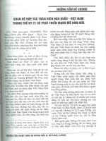 Quan hệ hợp tác toàn diện hàn quốc việt nam trong thế kỷ 21 sẽ phát triển mạnh mẽ hơn nữa 