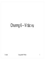 Kiến trúc máy tính   chương 6  vi tác vụ