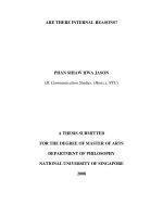 Are there internal reasons