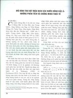 Mô hình thu hút mậu dịch các nước đông bắc á những phân tích và chứng minh thực tế 