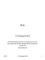 Bài giảng toán rời rạc chương đồ thị phần các thuật ngữ về đồ thị 
