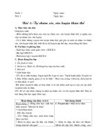 Giáo án công dân 6 cả năm chuẩn kiến thức chuẩn kỹ năng năm học 2015 2016 