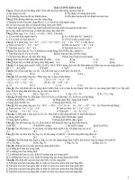 DĐẠI CƯƠNG KIM LOẠI(ĐA)