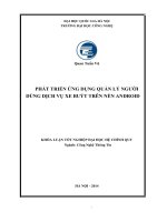 Khóa luân tốt nghiệp: PHÁT TRIỂN ỨNG DỤNG QUẢN LÝ NGƯỜI DÙNG DỊCH VỤ XE BUÝT TRÊN NỀN ANDROID